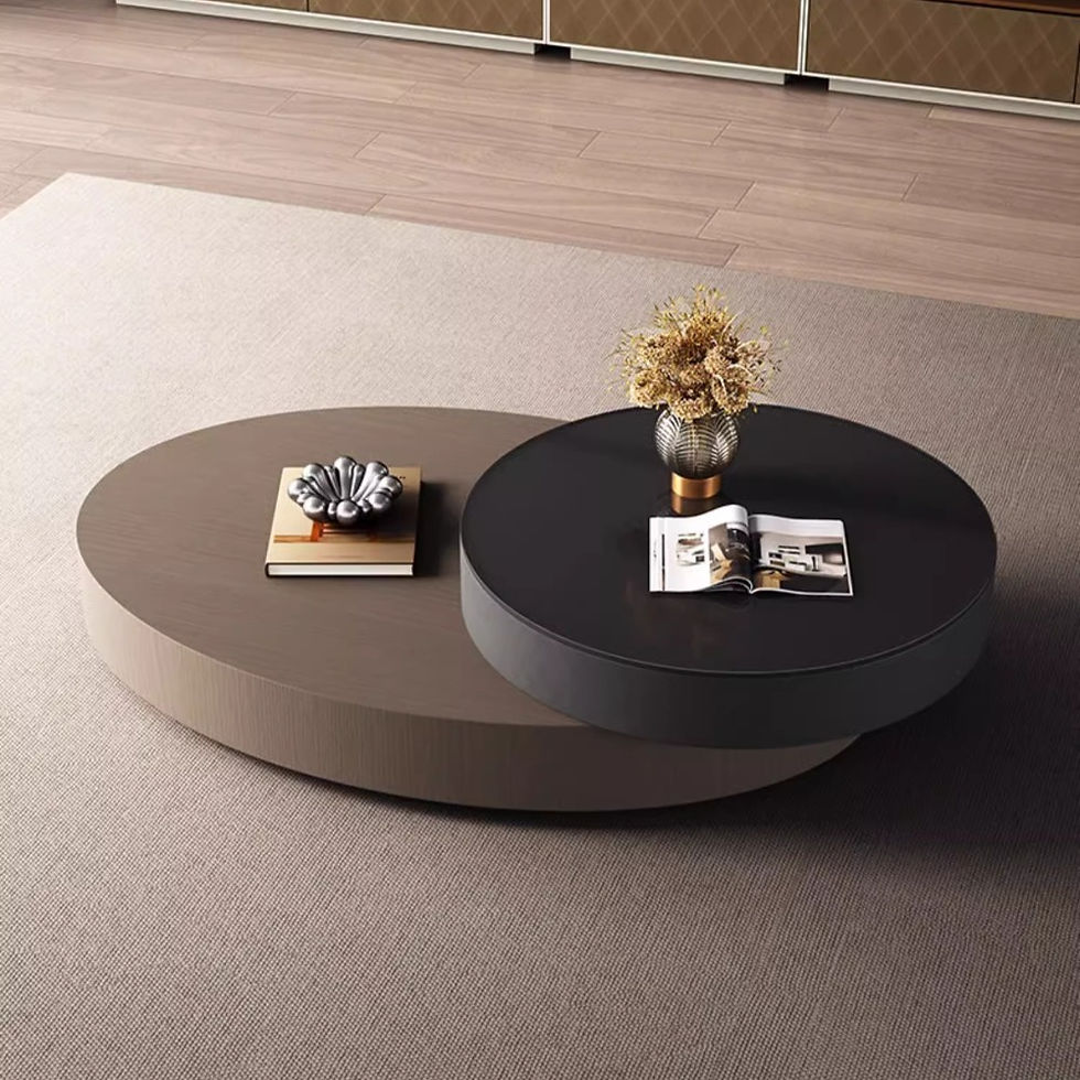 Thumbnail: Design Luxury Coffee Table Living Room Storage Minimalist Books Tables Rotate Mo