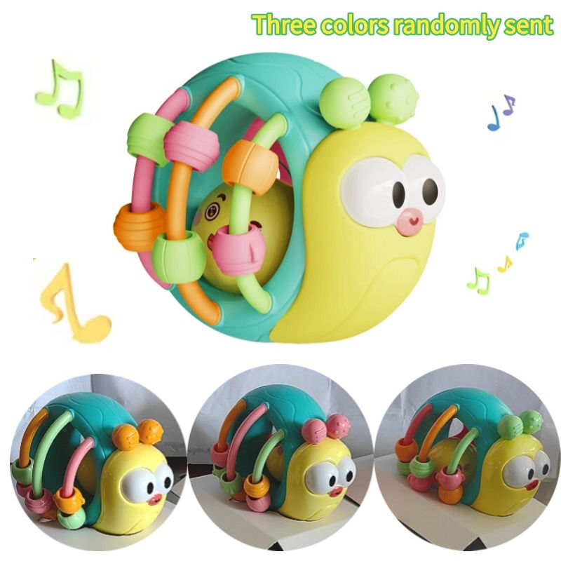 Thumbnail: Baby Balls Rattle Comforter Toy Soft Hand Grasp Ball Educational Sensory Toys Ac