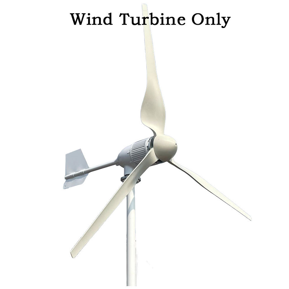 Thumbnail: 20KW Wind Turbine New Energy Big Power 24V 48V 96V 3 Blades With Hybrid Controll