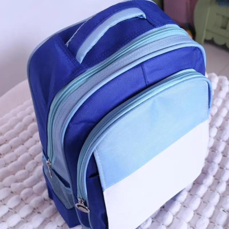 Thumbnail: Big Size Custom Sublimation Blanks School Bags Children Primary School Backpacks