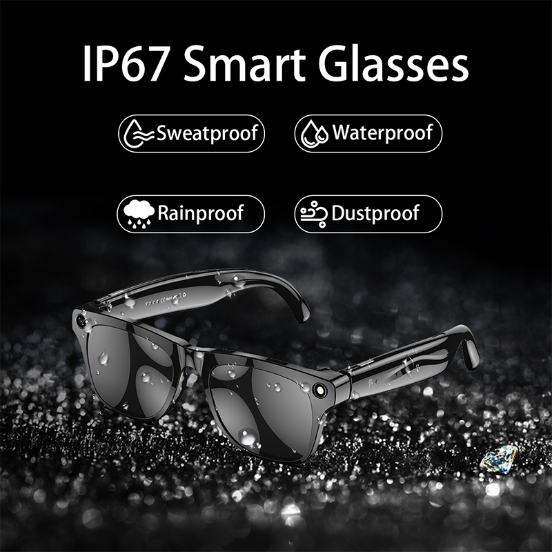 Thumbnail: Smart Glasses,AI Translation Bluetooth Glasses with headphone,100+ Languages&Acc
