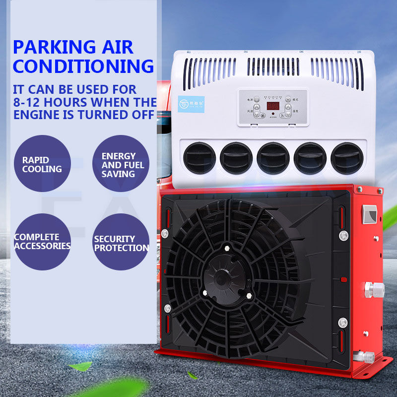 Thumbnail: 12V/24V Electric Air Conditioning Refrigeration Integrated Machine For Buses/Tru