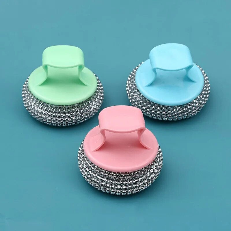 Thumbnail: Cleaning Ball Brush Removable Cleaning Brush Pots and Pans Brush Kitchen Cleanin