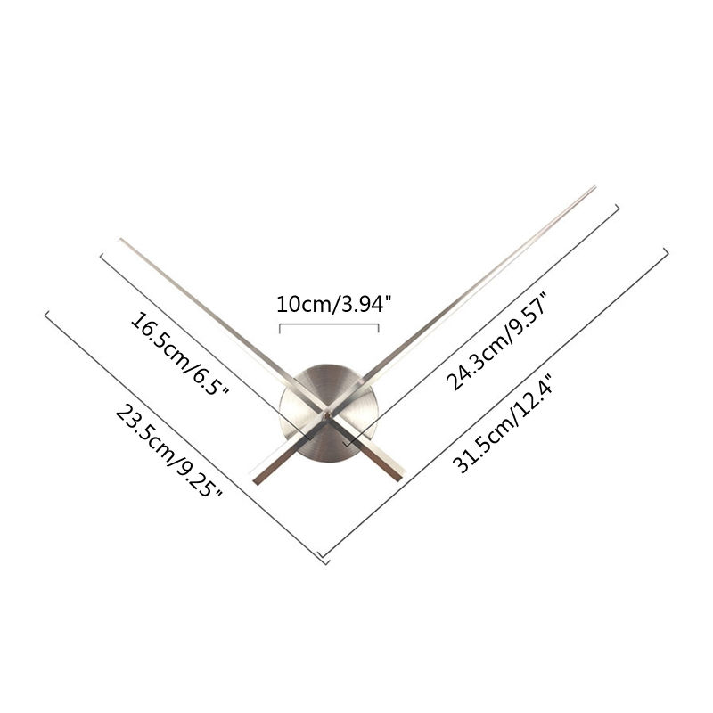 Thumbnail: Large Clock Hands Mechanism Modern Long Hands Wall Clock DIY Silent Movement Mec