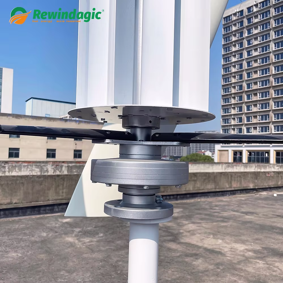 Thumbnail: Factory 10000W 12V 24V 48V Vertical Wind Power Turbine Generator Low Noise Windm