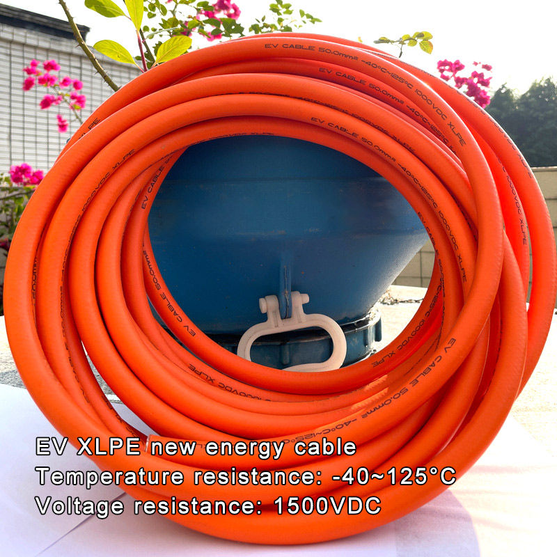 Thumbnail: EV 1500V Energy Storage Harness 1 Meter New Energy High-voltage Line 2.5-90mm Ox