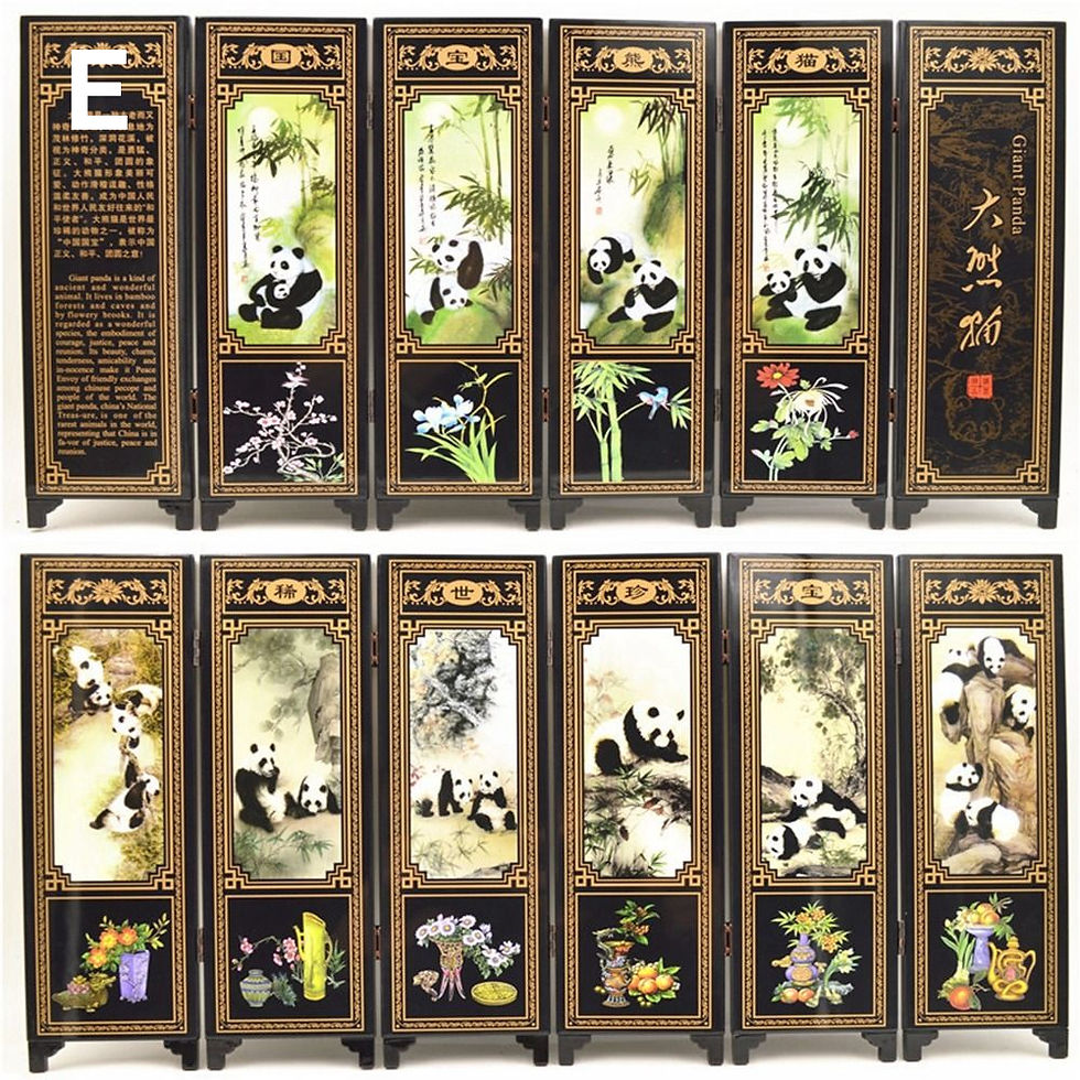 Thumbnail: Business Gifts Home Decor Non-slip Featured Handicrafts Chinese Mural Antique La