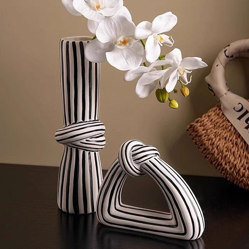 Thumbnail: Vase Figurines Office Creative Decor Modern Interior Art Decoration Aesthetic Mi