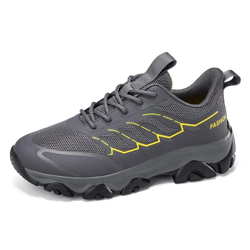 Thumbnail: Safety Shoes Men New Steel Toe Men's Work Shoes Puncture Proof Work Sneaker Male