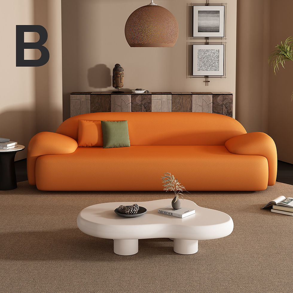 Thumbnail: Lazy Modern Living Room Sofas Single Cute Designer Floor Love Seat Living Room S