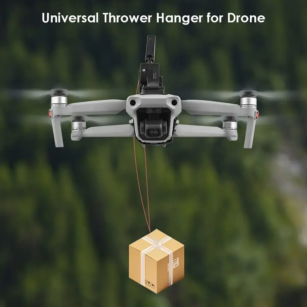 Thumbnail: Drone Thrower Airdrop Air Drop System for DJI Mavic 2/Pro/Air 2/Air/FIMI X8SE Li
