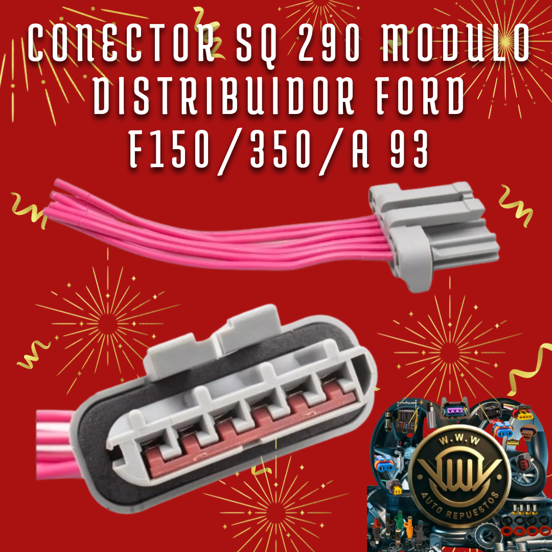 CONECTOR SQ 290 MODULO DISTRIBUIDOR FORD 150 350 A 93