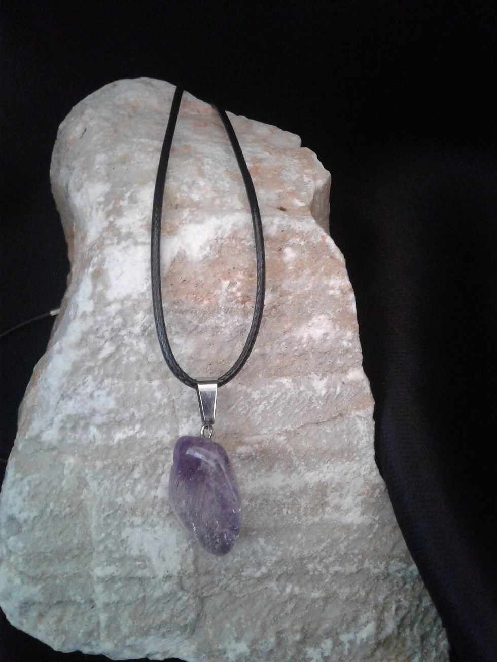 Miniature : collier pierre gemme