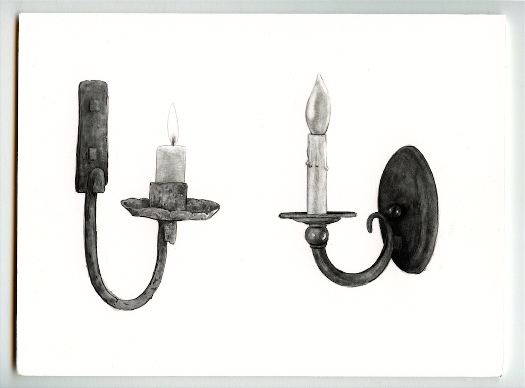 Candle Sconce/Faux Candle Sconce