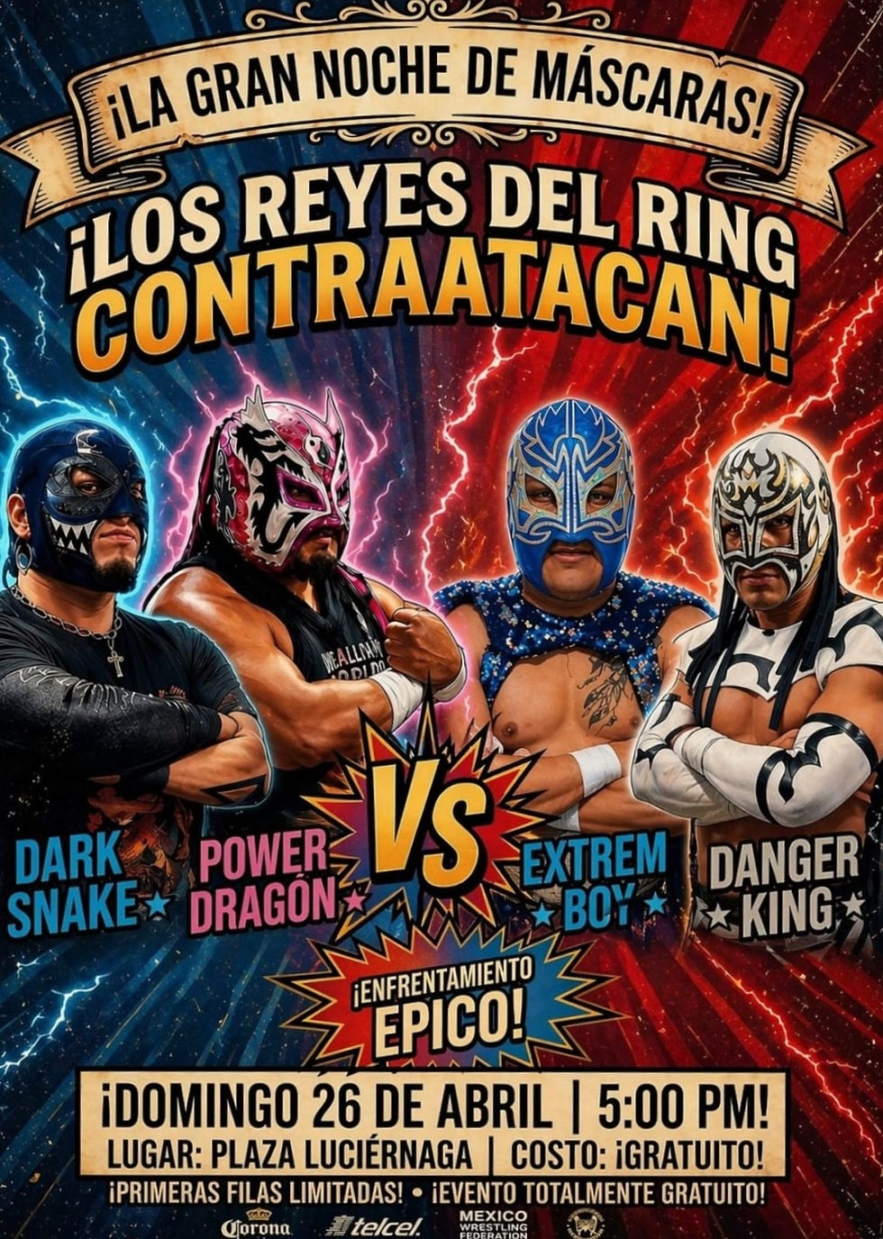 ¡LOS REYES DEL RING CONTRAATACAN!