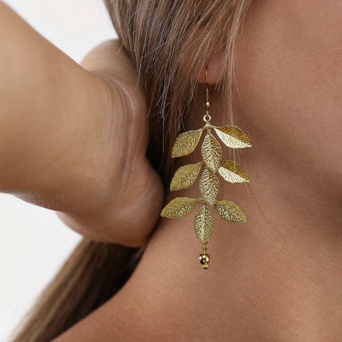 ORECCHINI FOGLIE