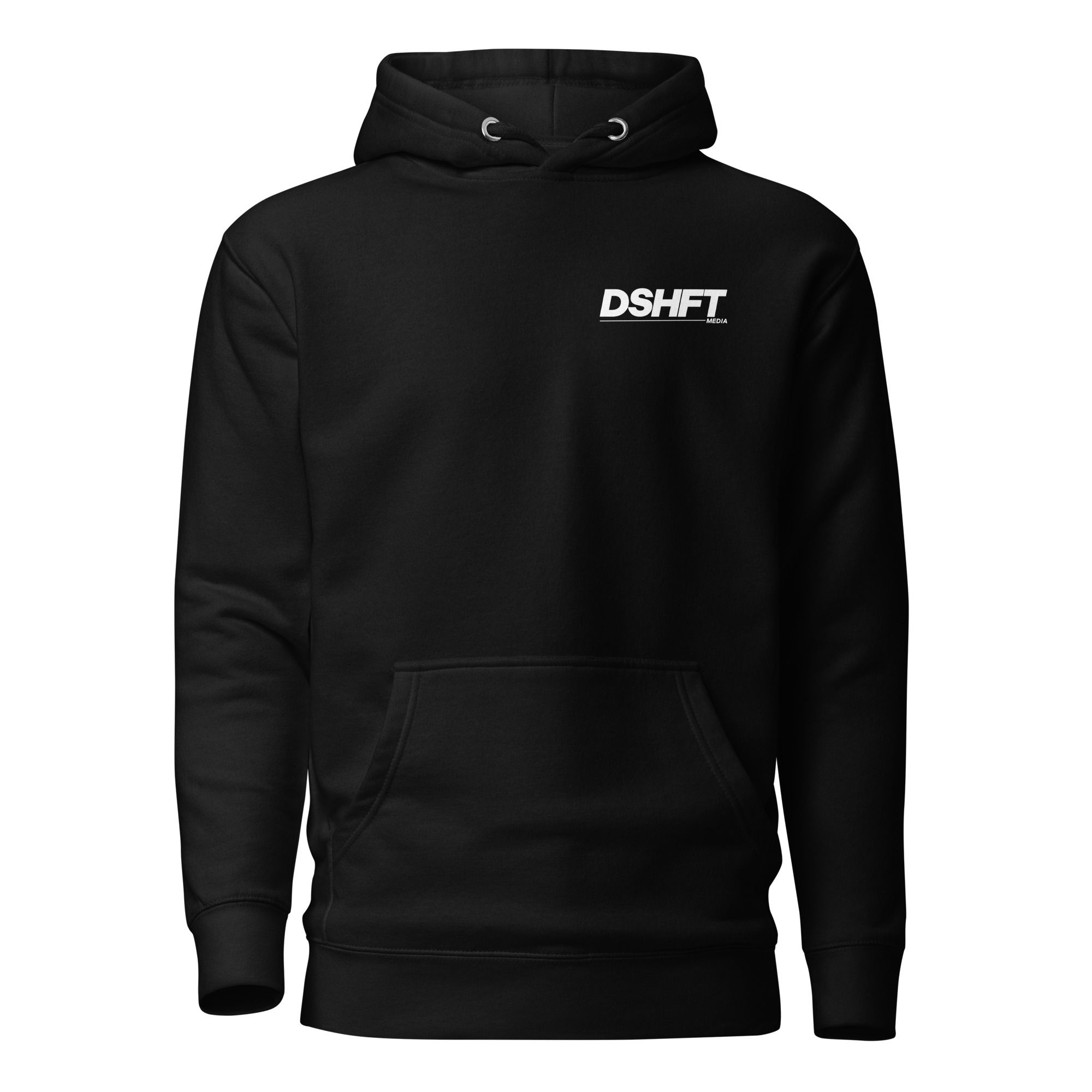 Black DSHFT Media Hoodie