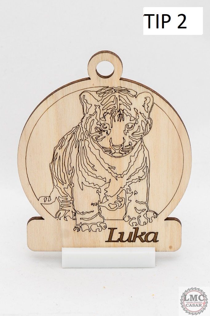 Sličica: Otroški okrasek - Tiger #1