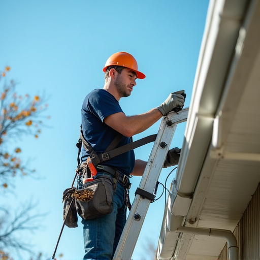 Gutter cleaning service