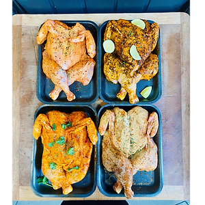 Glazed Spatchcock Chicken