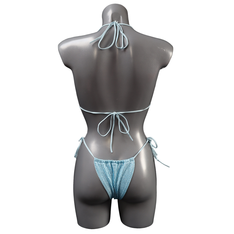 Thumbnail: Crystal Bikini - Baby Blue