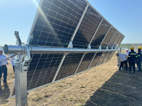 Así avanza la construcción del Parque Solar Cañahuate I