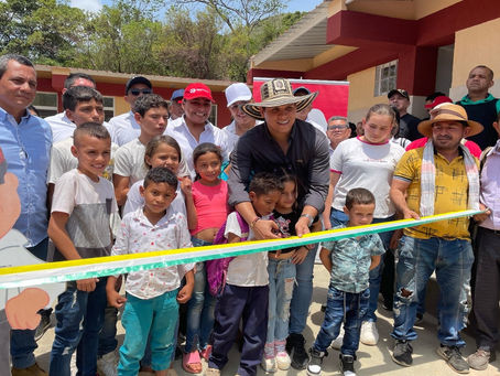 Drummond Ltd. entrega una nueva escuela en zona rural de La Jagua de Ibirico: ¡Ya son 13!