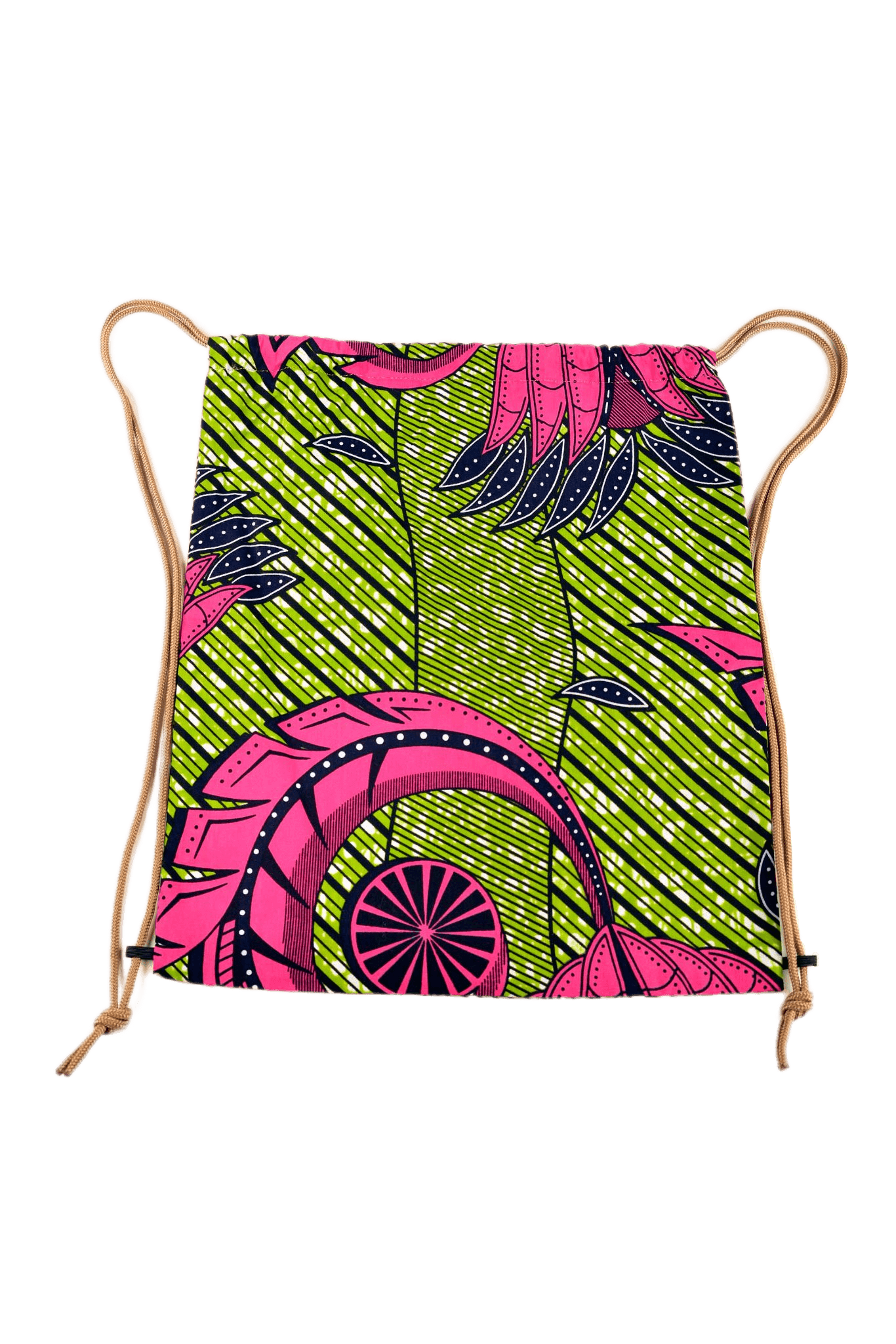 Sac à dos en tissu WAX léger et pratique