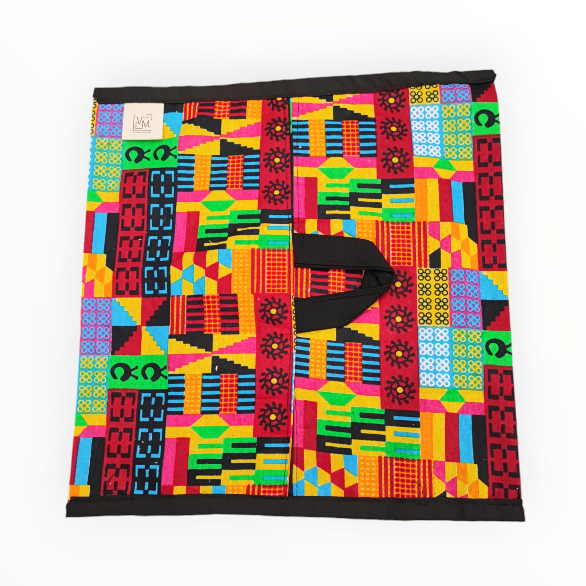 Sac à tarte en tissu WAX multicolor patchwork