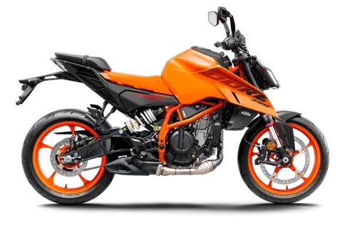 KTM Duke 390 with premium features and sporty handling