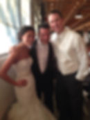 Scott and the happy couple