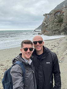 Tom and Dom Travel in Monterosso al Mare on the Cinque Terre, Italy