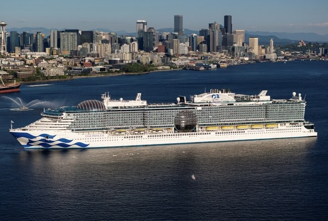 Princess Cruises celebra el debut del Star Princess en Seattle