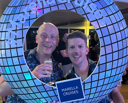 Tom and Dom Marella Sailaway Party