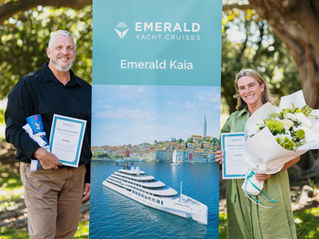 Emerald Cruises’ newest yacht Emerald Kaia prepares for launch