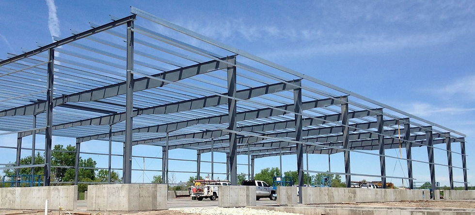 Kansas Steel Warehouse Frame