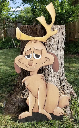 Max yard art - Grinch collection