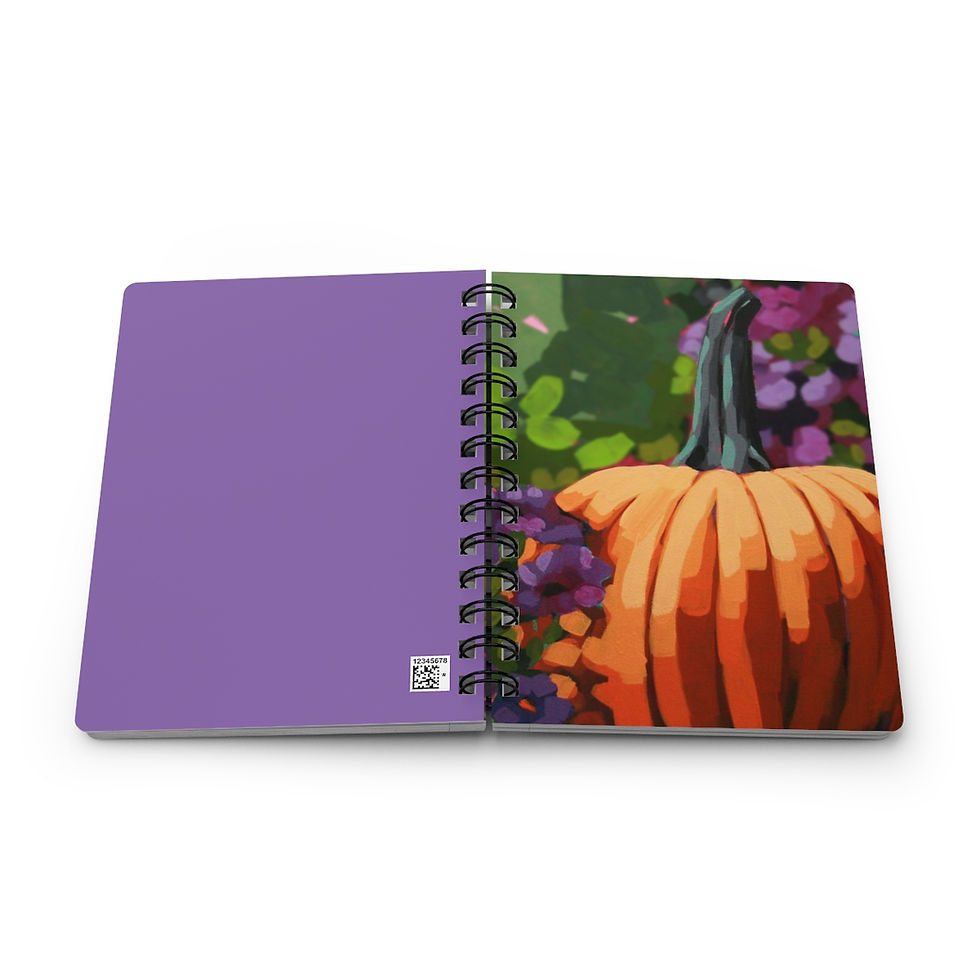 Thumbnail: Autumn Pumpkin -Spiral Bound Journal