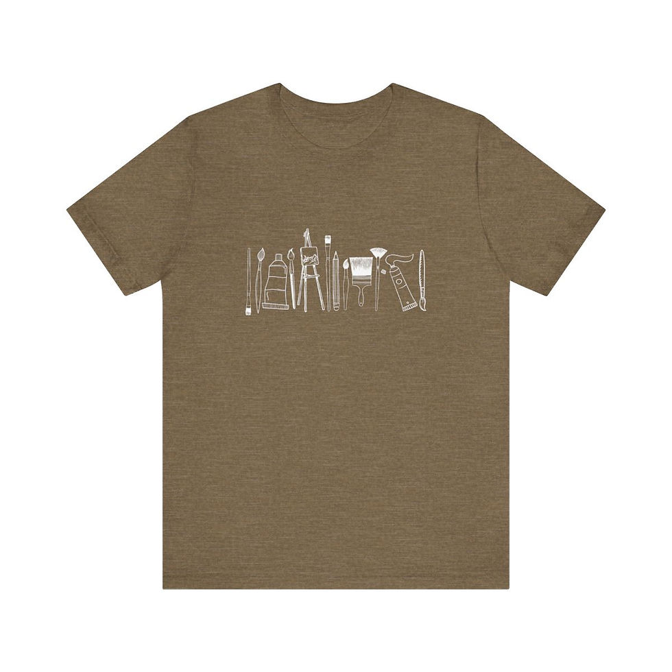 Thumbnail: Unisex Jersey Short Sleeve Tee- Artist Tools