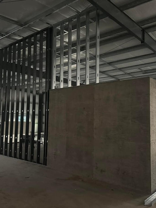 Commercial electrician work on a new building for Construction Rentals in Hutchinson, KS