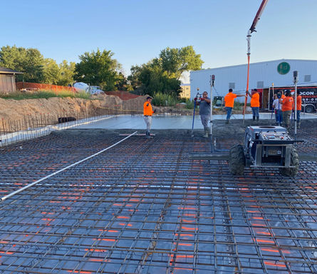 Screed Pour - The Dunes
