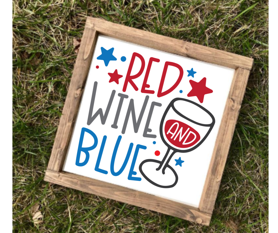 Red Wine and Blue