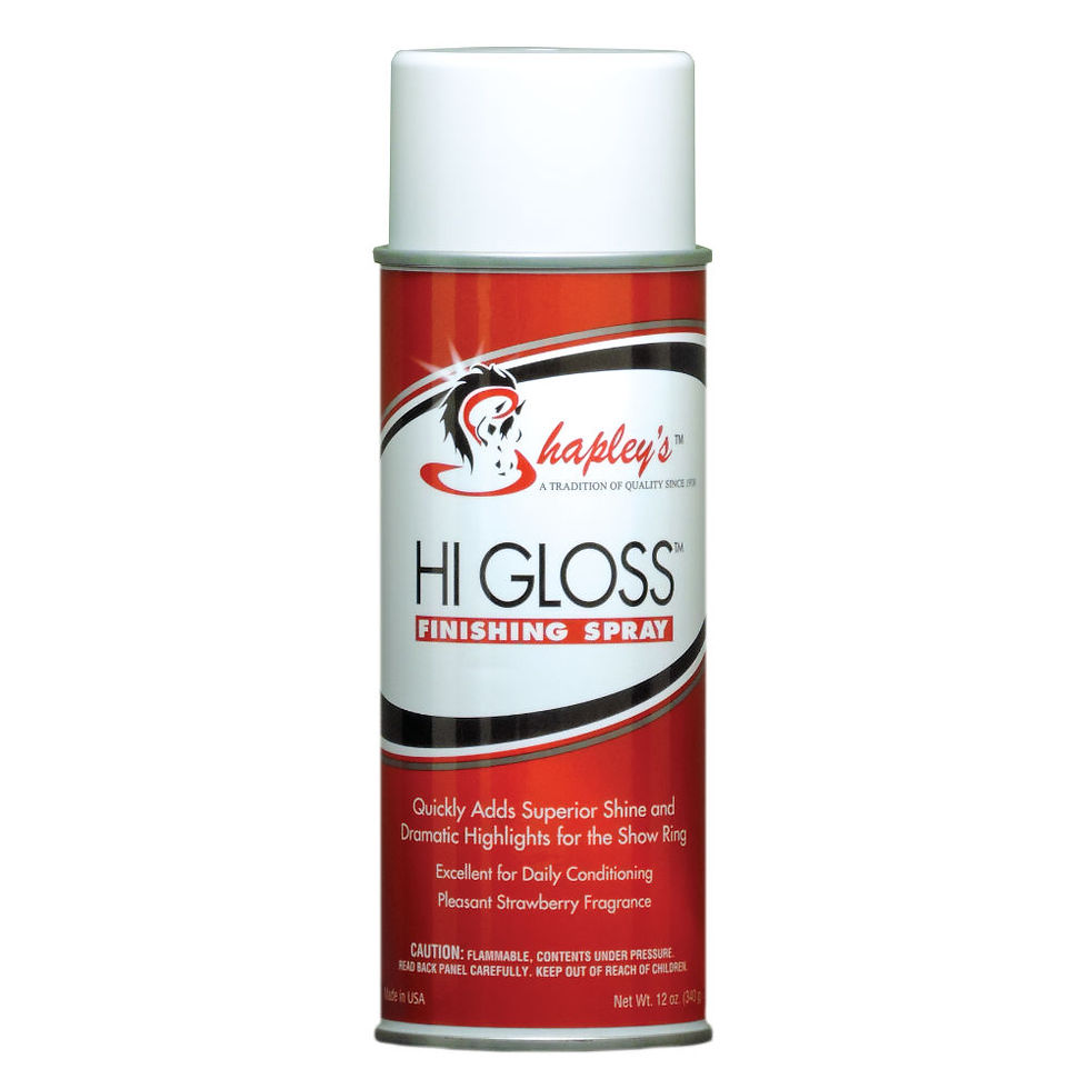 Shapley's Hi Gloss Finishing Spray
