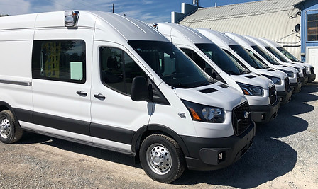 Burgess Ambulance Wheeled Coach Transit Demo Units