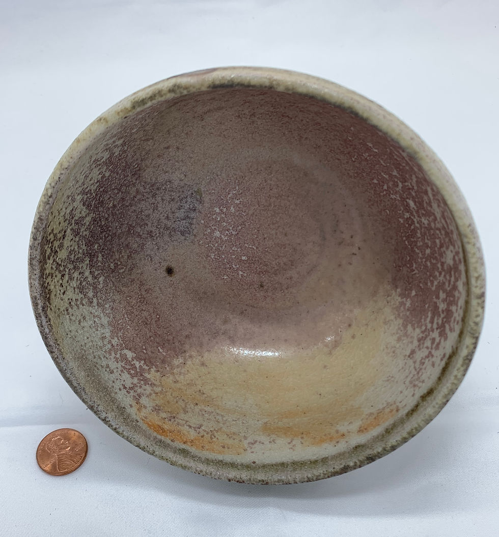 Thumbnail: Organic pink Wood fired 24oz bowl