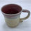 Thumbnail: Maroon & teal Wood fired 16oz Mug
