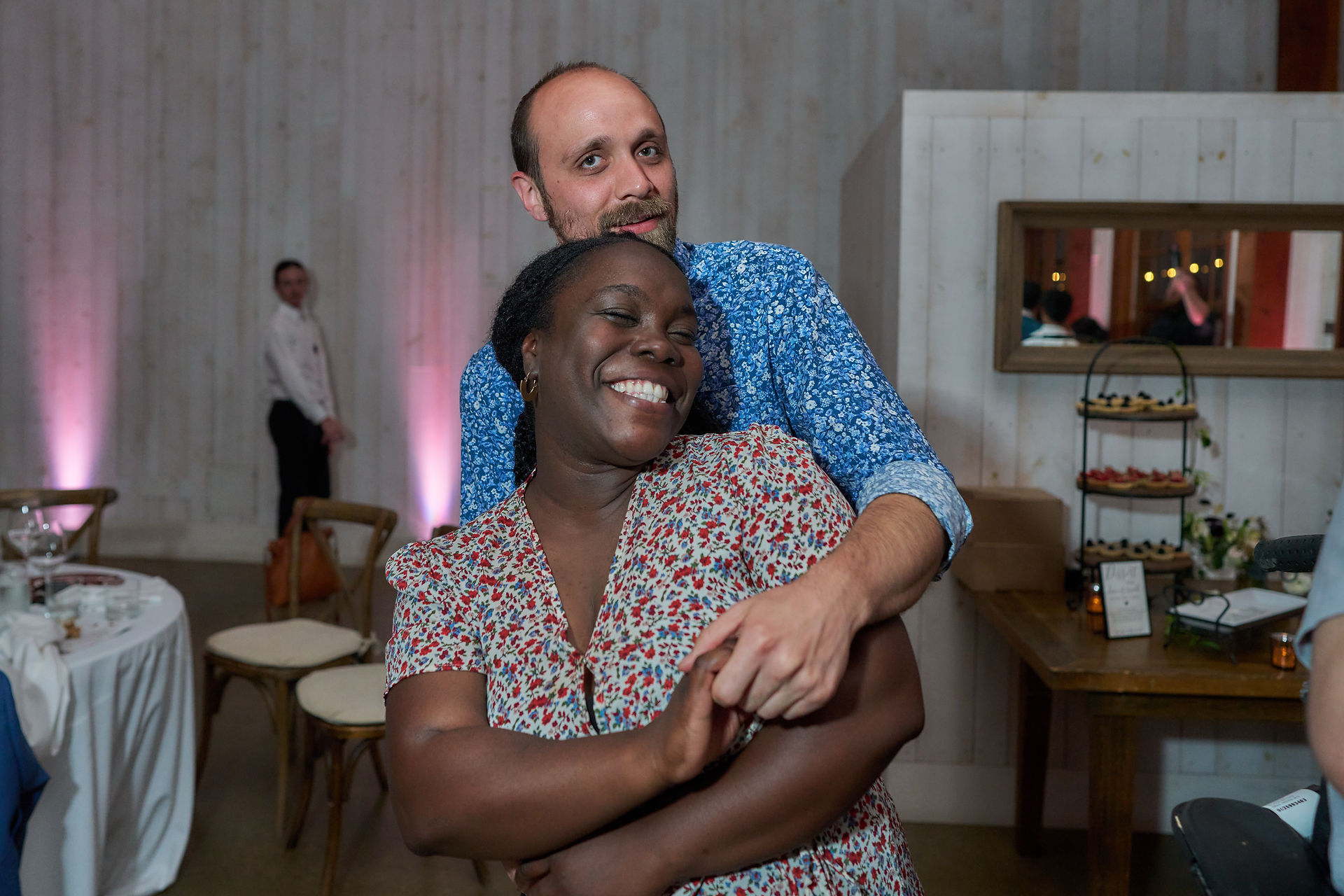 Reception Dancing and fun at Park Winters photographed by Justin Buettner Wedding Photography