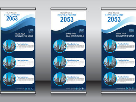 Pull-up Banners – The Best Portable Advert Money Can Buy!