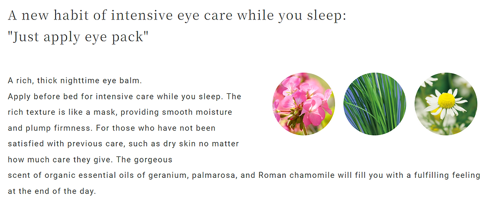Thumbnail: Do organic concentrate eye balm - Made in Japan