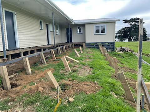Major renovations underway for farm accommodation